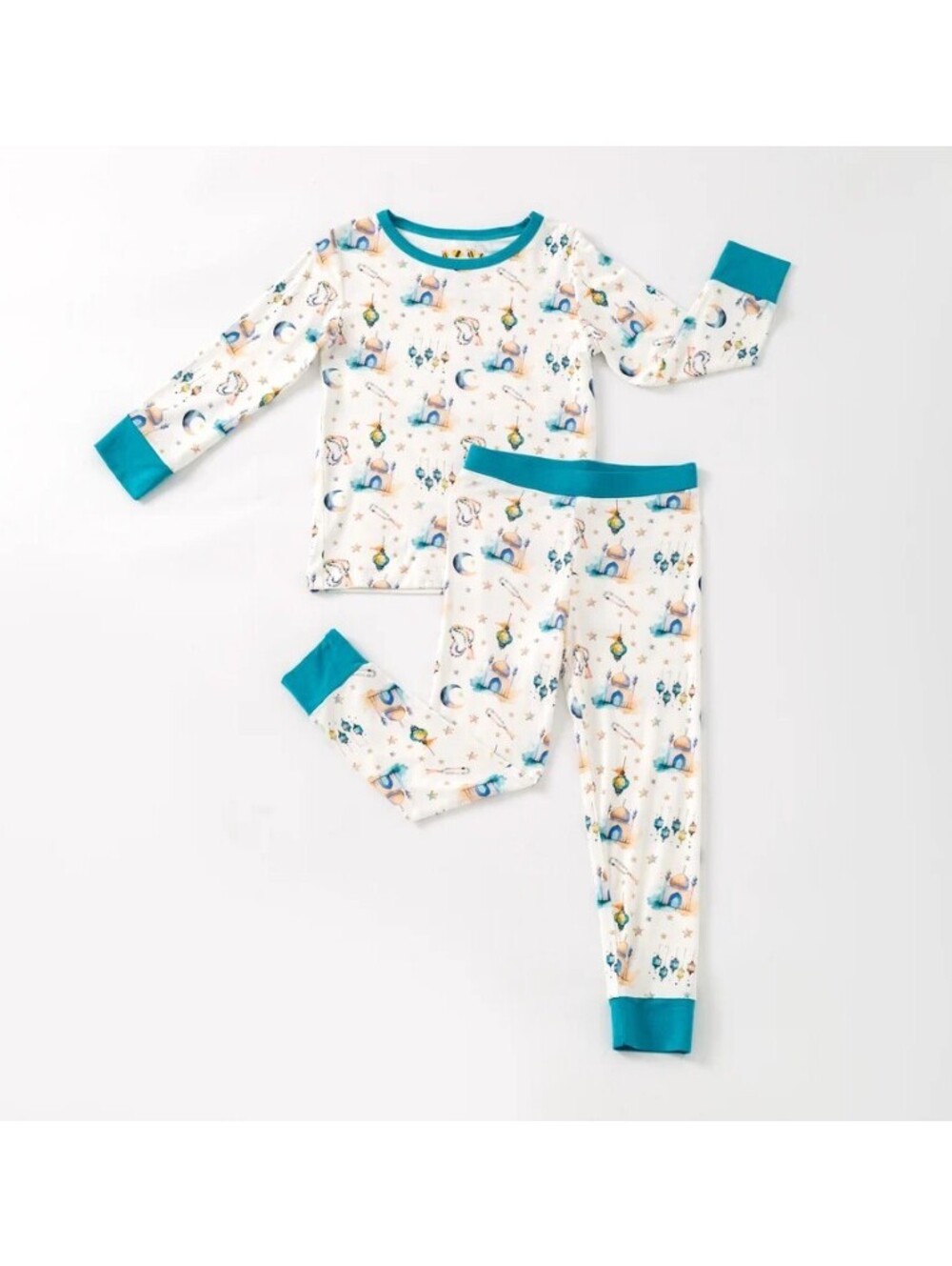 An Nahl Shop Kids Pajama Set 8-9T Bamboo Viscose Spandex NEW